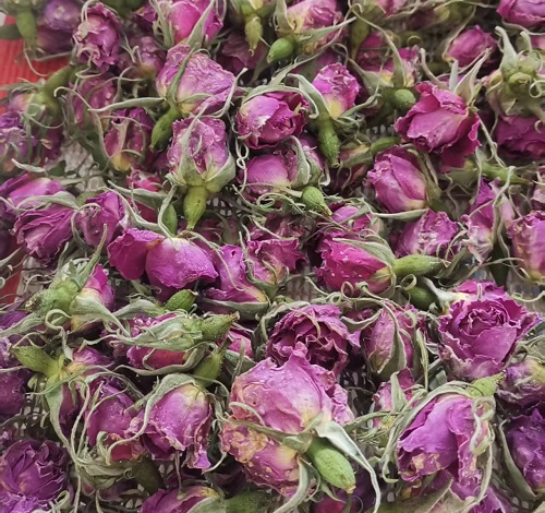 微波干燥机干燥的玫瑰花